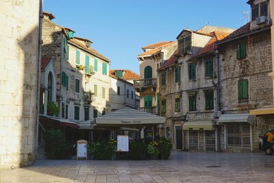 Small town in Croatia