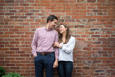 new york city engagement session in the west village