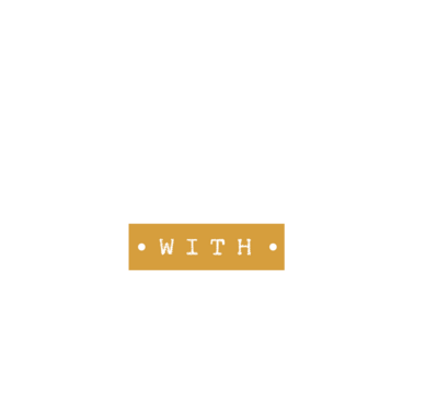 here's the tea logo white