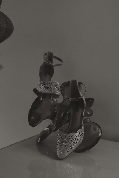 wedding shoes, wedding detail photo, parker hotel wedding