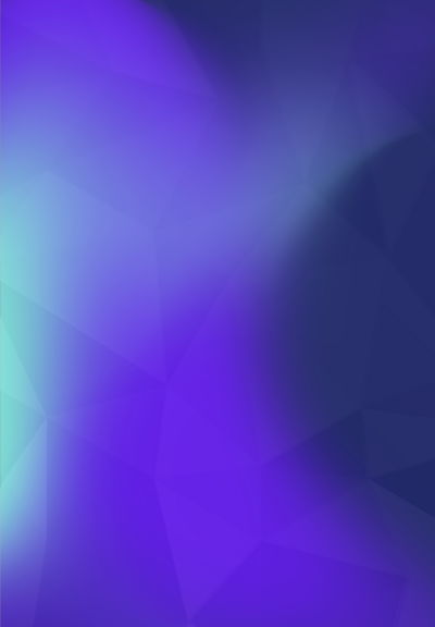geometric pattern with purple gradient and blue light