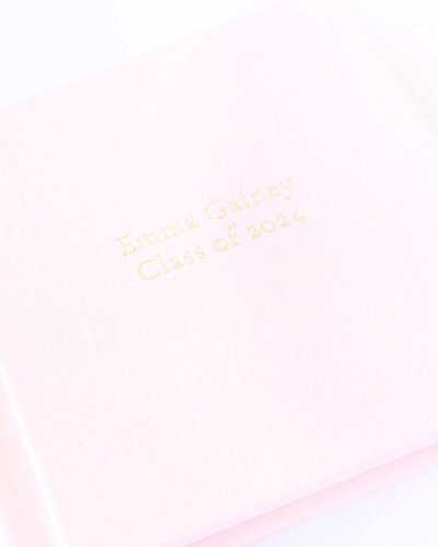 Pink Senior Photo Album