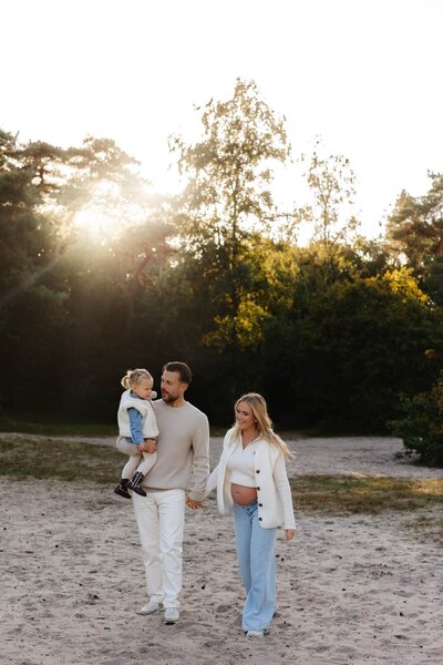 Familie fotoshoot op de Utrechtse Heuvelrug