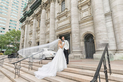 Cathédrale Marie-Reine-du-Monde Wedding_montreal best wedding photographer | luxury moment photography
