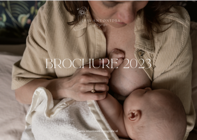 Brochure newbornfotografie Groningen Iris Antonides.