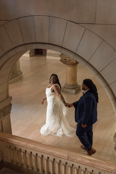 elopement photo of bride and groom in lancaster pa