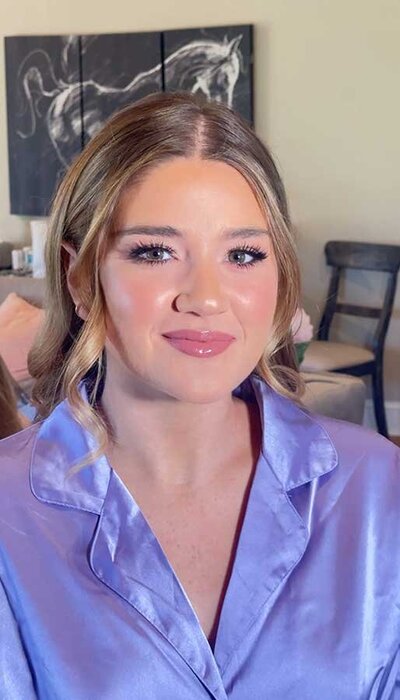 soft glam makeup artist weddings