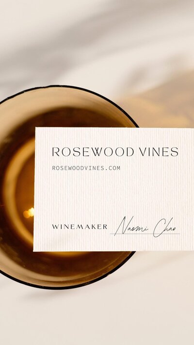 Rosewood Vines - Wine Branding and Logo Design - Sarah Ann Design - 68