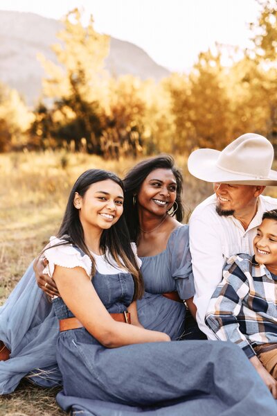 Family Photography, Montana Photographer, Mountain Backdrop by Aspen Creek Photography, Great Falls, MT Photographer