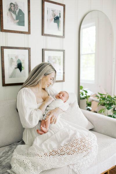 studio newborn session natalie myers