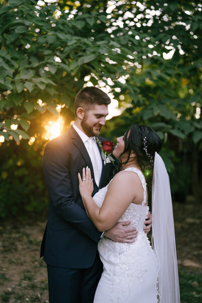 Tattooed couple during their alternative elopement in Springfield, MO, photographed by Chelsea Stanford 