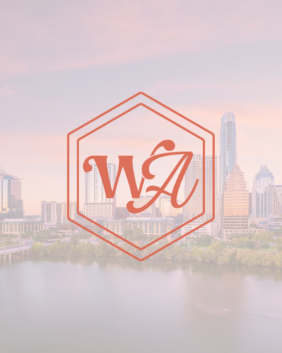 Custom logo design for WhereAbouts Wedding Co, a wedding venue sourcing and coordination in Austin
