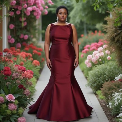 Butterfly Wedding Dress with off-the-shoulder sleeves