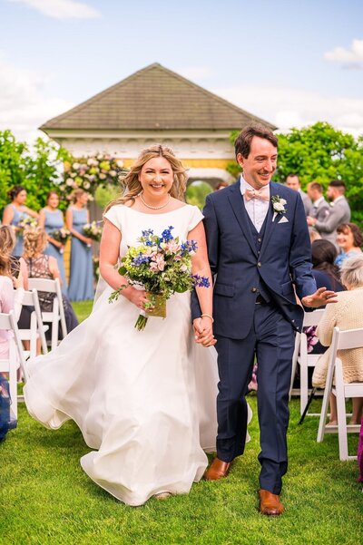 Manchester Country Club - Couple Posing on The Green Fairways