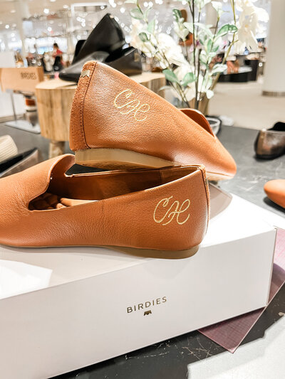 Hot Foiling Shoes