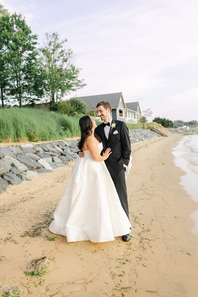 chesapeake bay beach club wedding photographer