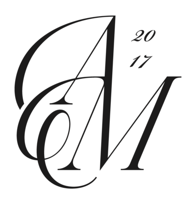 Aly Matei monogram logo black