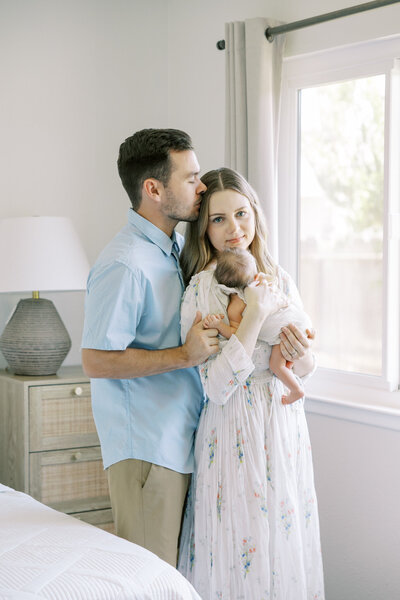 Soft and timeless newborn portraits by Fresno photographer Ashley Norton