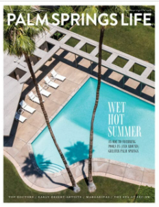 Los Angeles architect is published in  Palm Springs Life Magazine