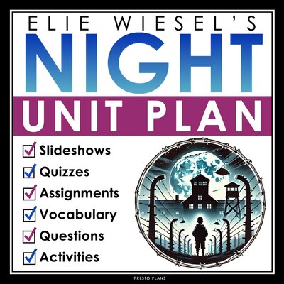 1 Night by Elie Wiesel Unit Plan