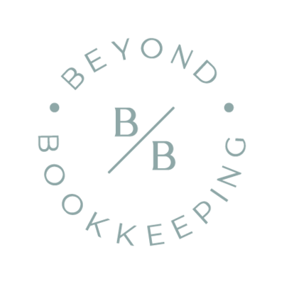 Circular branded icon with initials BB