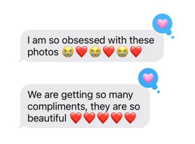 I am so obsessed with these photos.  We are getting so many compliments, they are so beautiful. 