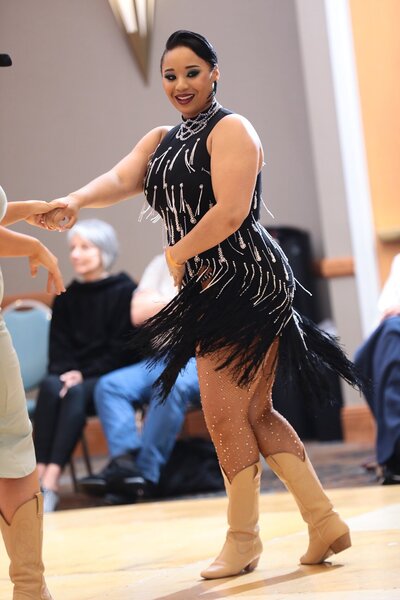 Morgan dancing ballet for competition