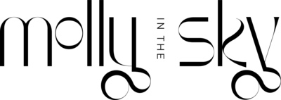 Black Primary Logo for Molly in the Sky