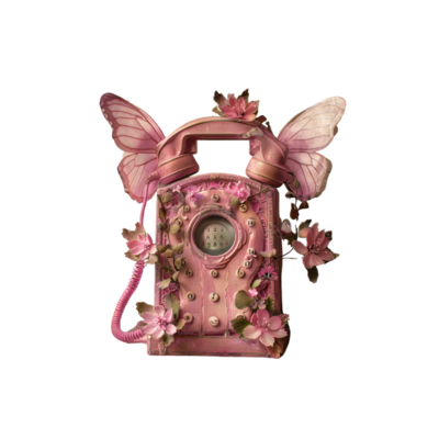 Fairy Phone  Design Element in Fairy Star Showit Template for Coaching
