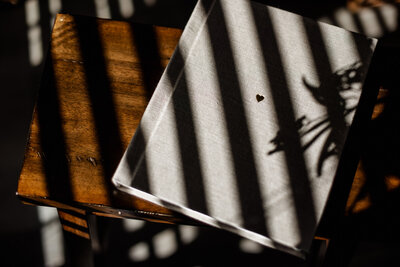 example of albums made by the photographer