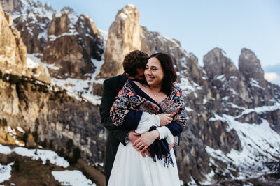 Passo Gardena Elopement