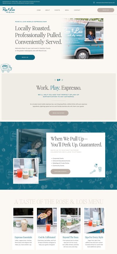 Customer Example using Hailey Template Overlay Image