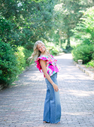 Photography by LV Hughes had fun at this senior portrait session with this sweet girl and her horse. Serving Bainbridge, GA & Tallahassee, FL 