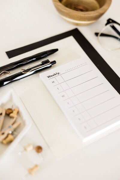 Weekly planner