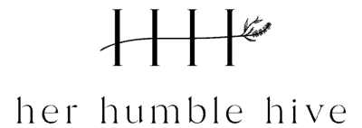 Her Humble Hive Logo in Black