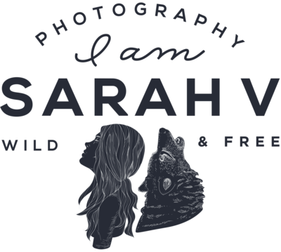 Maine & NH Wedding Photographers Elopement Logo I AM SARAH V Photography