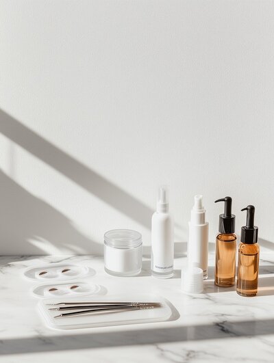 Minimalist Skincare Setup