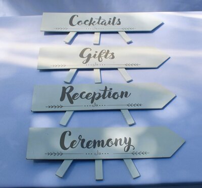 wedding sign for rent