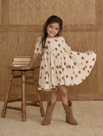 This darling dress is so cute for back to school. 
