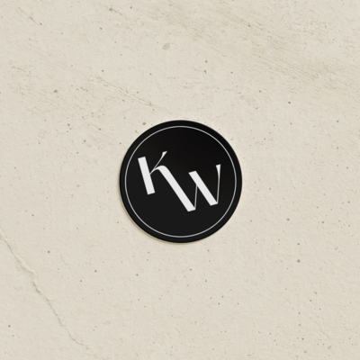 Katie Wyer Art Sticker
