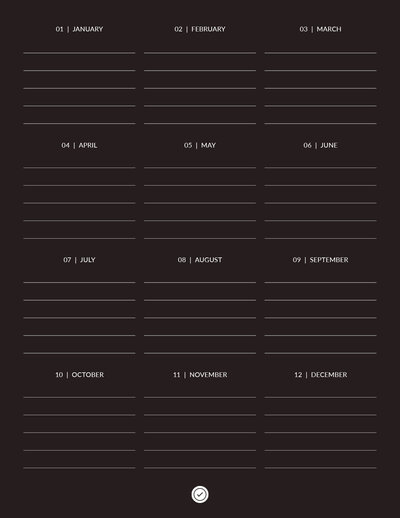 Notebook No 06 Digital Planner by Click 2 Plan-197