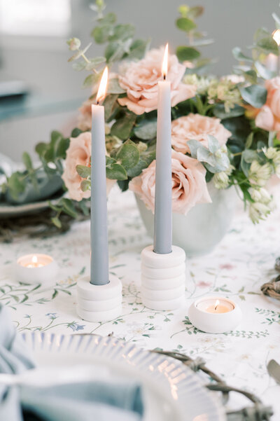 Minimalist Taper Candle Holder for Home or Wedding Decor