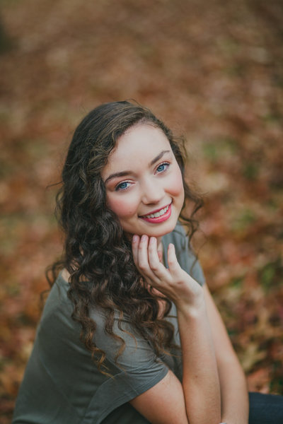 photo from high school senior session in the Fall | Susie Moreno Photography