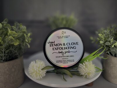 Lemon & Clove Scrub | Tia's Blessed Body