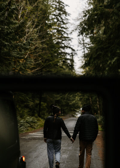 adventurous banff engagement photos by banff elopement photographer danielle boulger photography