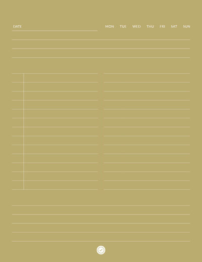 Notebook No 13 Digital Planner by Click 2 Plan-137