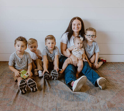 multiple children playing together