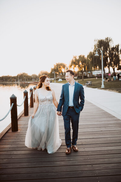 elopement photographer at silver falls state park in oregon