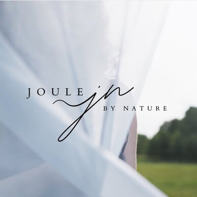 Soft veil photo with JOULE by Nature logo introducing conscious facial massage for photoshoot prep and self-care in Los Angeles | ロサンゼルスで撮影前ケアとセルフケアに最適な、機械を一切使わず手だけで施術するオールハンドフェイシャルjOULEを提供