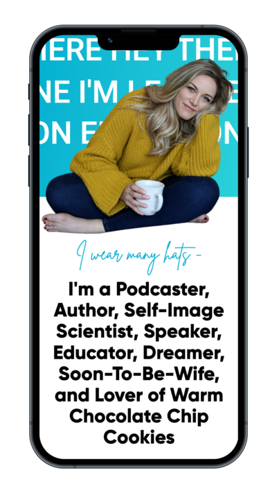 iPhone mockup to showcase Rachel Manasco's showit website design project